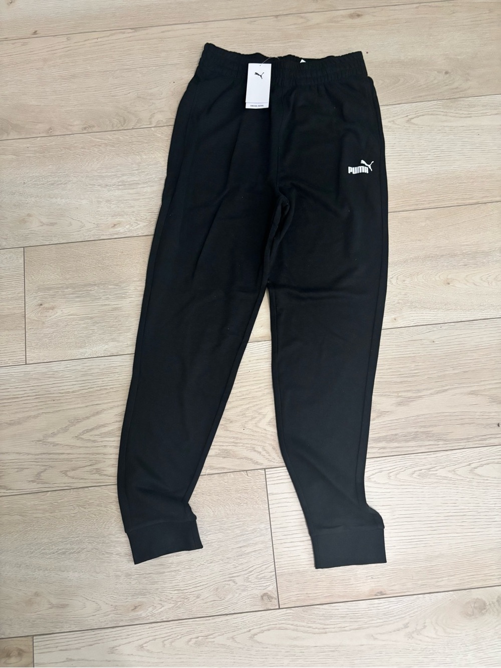 Puma Black Kids Logo Jogger Sweatpants